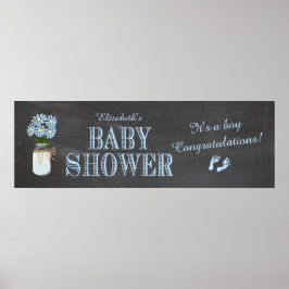 Póster Banner de Baby Shower