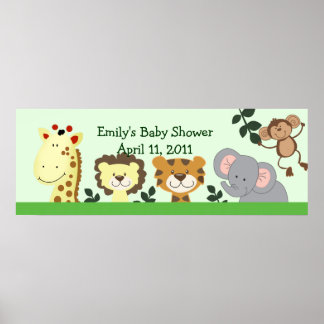Póster Banner de cumpleaños del Personalizable FIESTA JUN