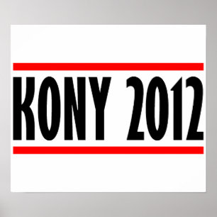 Póster Banner de Kony 2012 Stop Joseph Kony