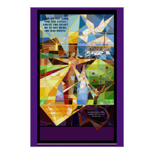 Póster Banner de Pascua Cristiana