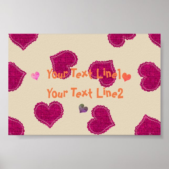 Póster Banner del Poster de la sala para niños de Baby Sh (Frente)