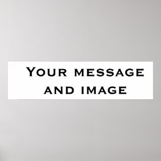 Póster Banner personalizado