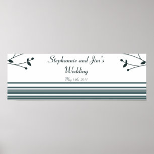 Póster Banner personalizado de 22,5" x7,5" Twilight Twili