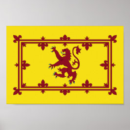 Póster Banner real de Escocia