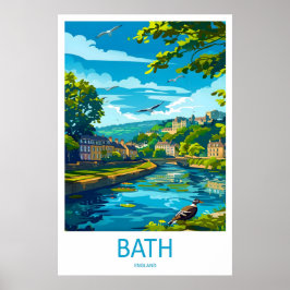 Póster Baño 9