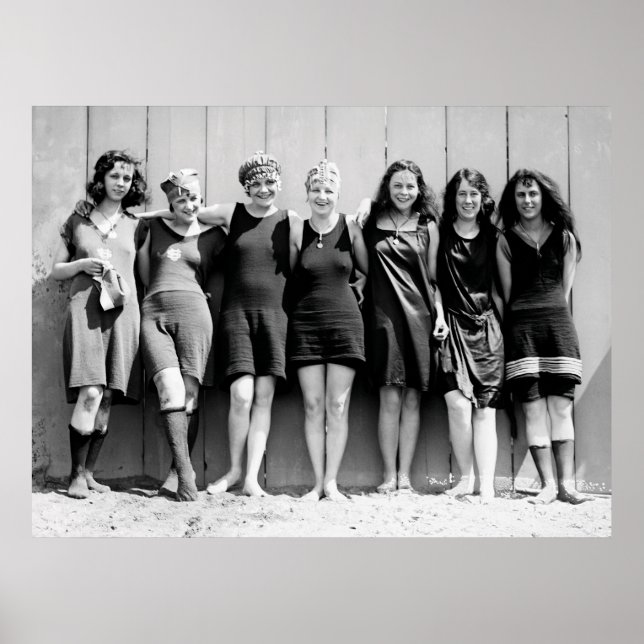 PÓSTER BAÑO BELLAS FLORIDA 1920 (Frente)