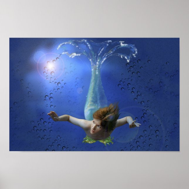 Póster Baño de burbujas (Frente)
