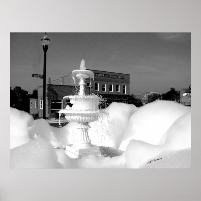 Póster Baño de burbujas (Frente)