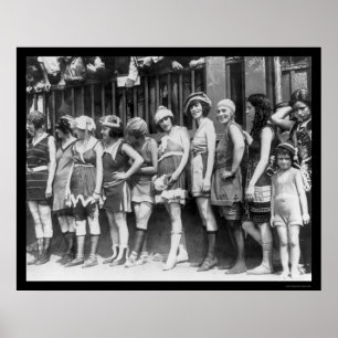 Póster Baño de competencia de bellezas en Washington, DC
