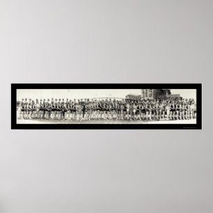 Póster Baño de la foto 1927 del desfile de la belleza
