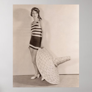 Póster Baño de Vintage con su Poster - 1780221-1