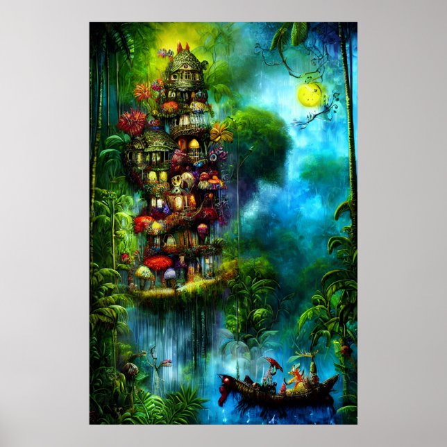 Póster Baño forestal #17 (Retrato) (Frente)