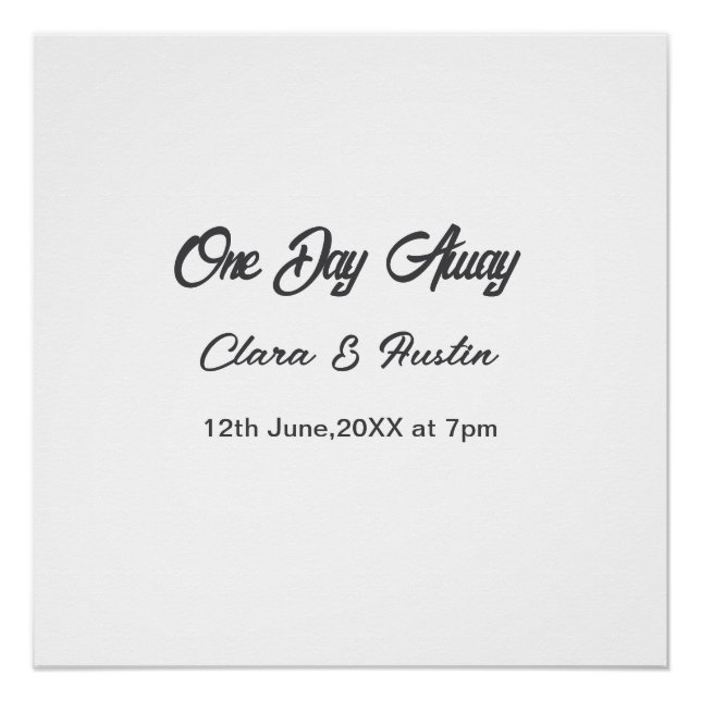 Póster banquete de ensayo un día antes de la noche anteri (Anverso)