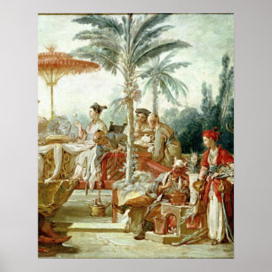 Póster Banquete del emperador chino