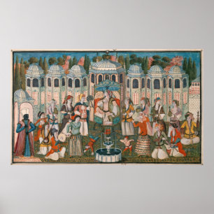 Póster Banquete para el Valide Sultana