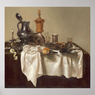 Póster Banquete - Willem Claesz Heda Poster Bella Artes
