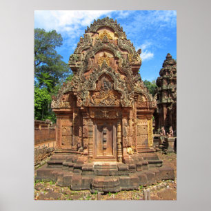 Póster Banteay Srei Temple Chandi