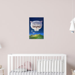 Póster Bao Bao: Sueño del cielo nocturno flotando entre e