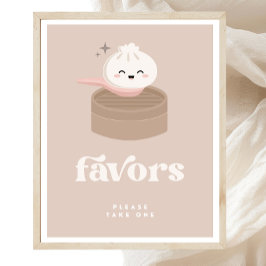 Póster Bao Dim Sum se muestra a favor del Rótulo