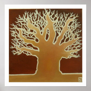 Póster Baobab africano #2