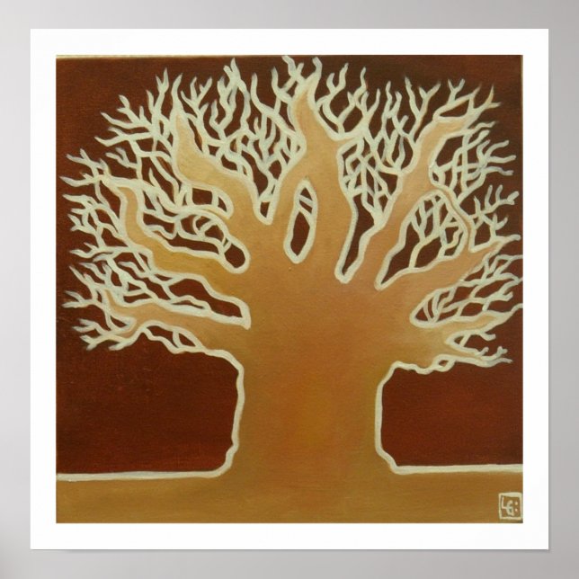 Póster Baobab africano #2 (Frente)