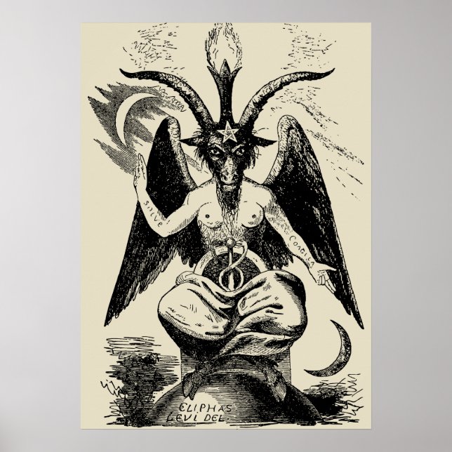 Póster Baphomet (Frente)