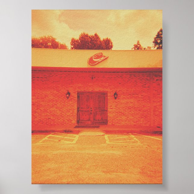 Póster Bar Cowboy Abandonado (Frente)