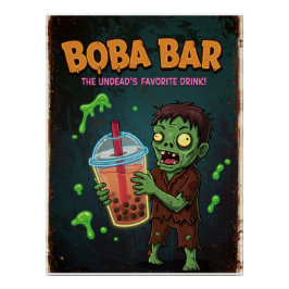 Póster Bar de Boba: el favorito de los no-muertos... Póst