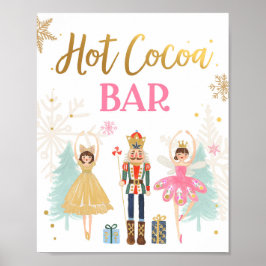 Póster Bar de cacao caliente Chocolate Nutcracker Balleri