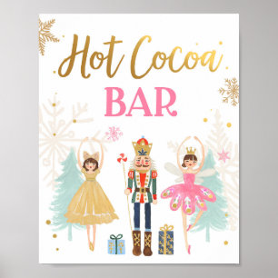 Póster Bar de cacao caliente Chocolate Nutcracker Balleri