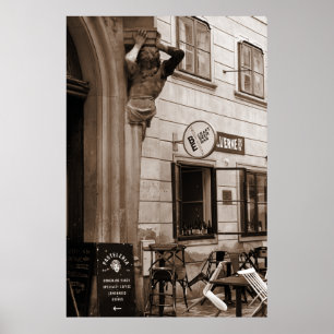 Póster Bar de cervezas de Ciudad Vieja