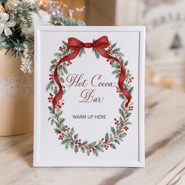Póster Bar de Chocolate Caliente para Despedida de Solter (Subido por el creador)