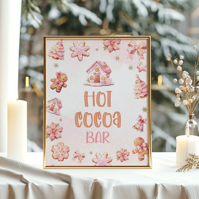 Póster Bar de cocoa caliente Pequeños Navidades de Cookie (Subido por el creador)