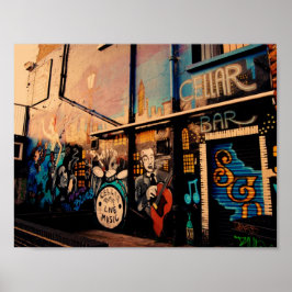 Póster Bar de la bodega