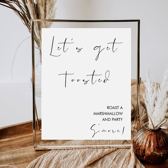 Póster Bar de la estación S'more | Boda De Marismas Asado (Subido por el creador)