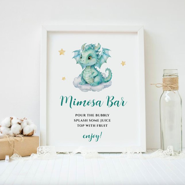 Póster Bar de Mimosa del Dragón Bebé Adorable (Subido por el creador)