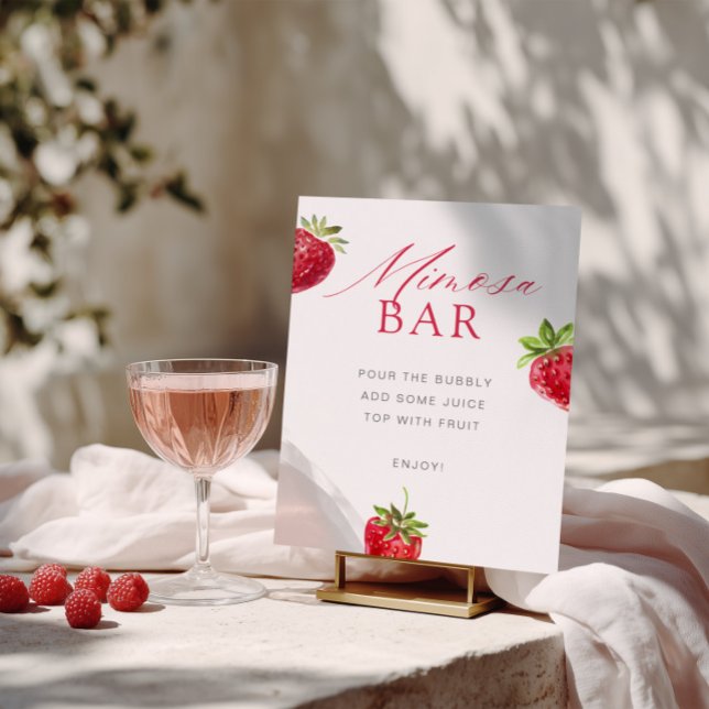 Póster Bar de Mimosa para Despedida de Soltera Berry in L (Subido por el creador)