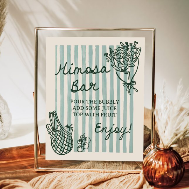 Póster Bar de Mimosa para Despedida de Soltera Fuera del  (Subido por el creador)