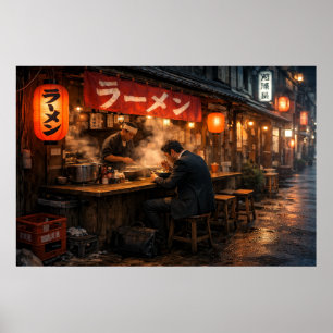 Póster Bar de Ramen de Tokio