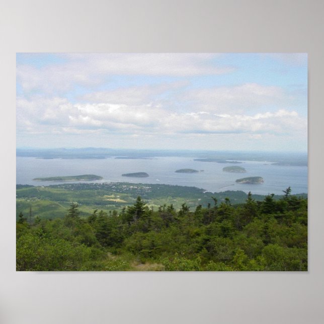 Póster Bar Harbor, Maine (Frente)