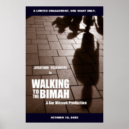 Póster Bar Mitzvah Bimah Movie Poster