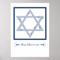 bar mitzvah (estrella de david elegance)
