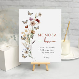Póster Bar Momosa Terracotta Wildflower