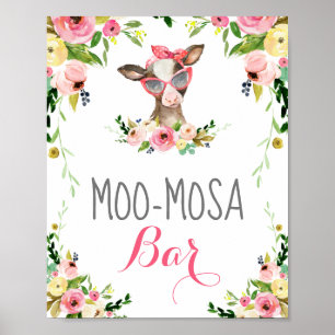 Póster Bar Moo-Mosa