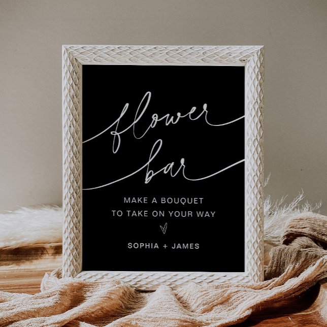 Póster Bar NOIR Flower, haz tu Rótulo Bouquet (Subido por el creador)