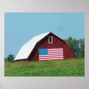 Póster Bar patriótico en el estado de Nueva York