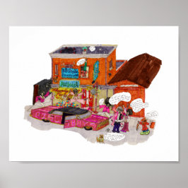 Póster Bar Reikeos - Disco de tres dólares