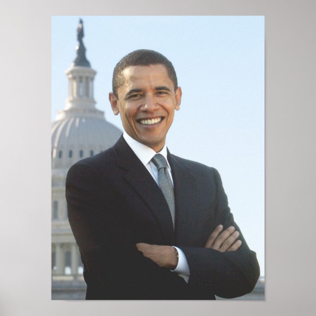 Póster Barack Obama (Frente)