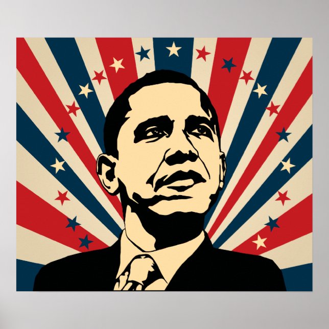 Póster Barack Obama (Frente)