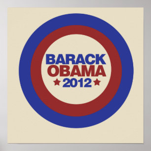 Póster Barack Obama 2012